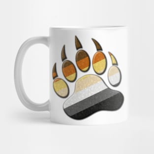 Gay Bear Pride Paw Mug